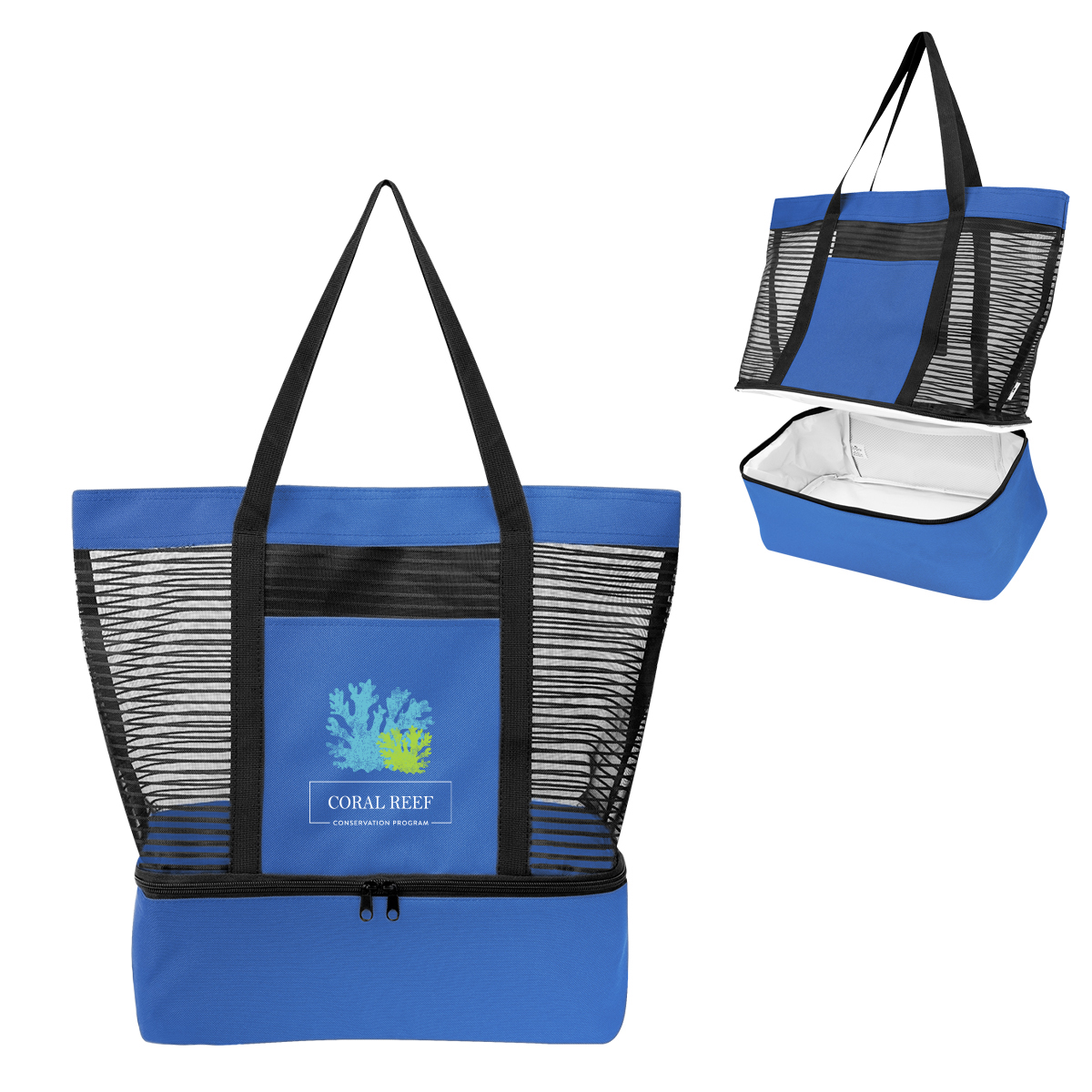 Picture of Marley Rpet Mesh Tote Bag With Cooler