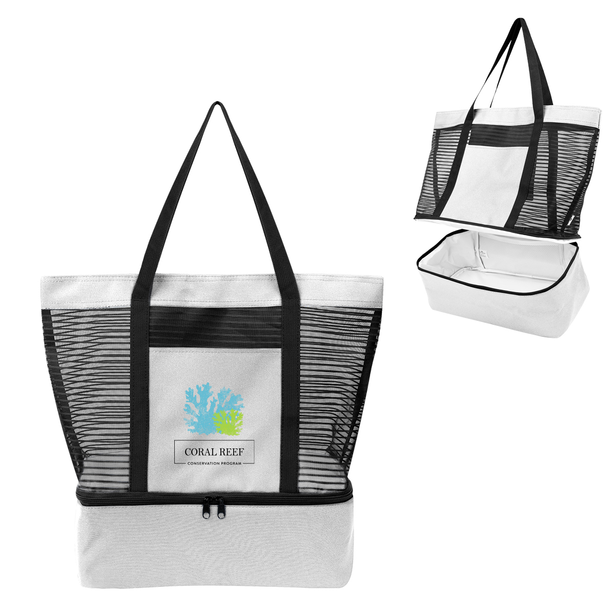 Picture of Marley Rpet Mesh Tote Bag With Cooler