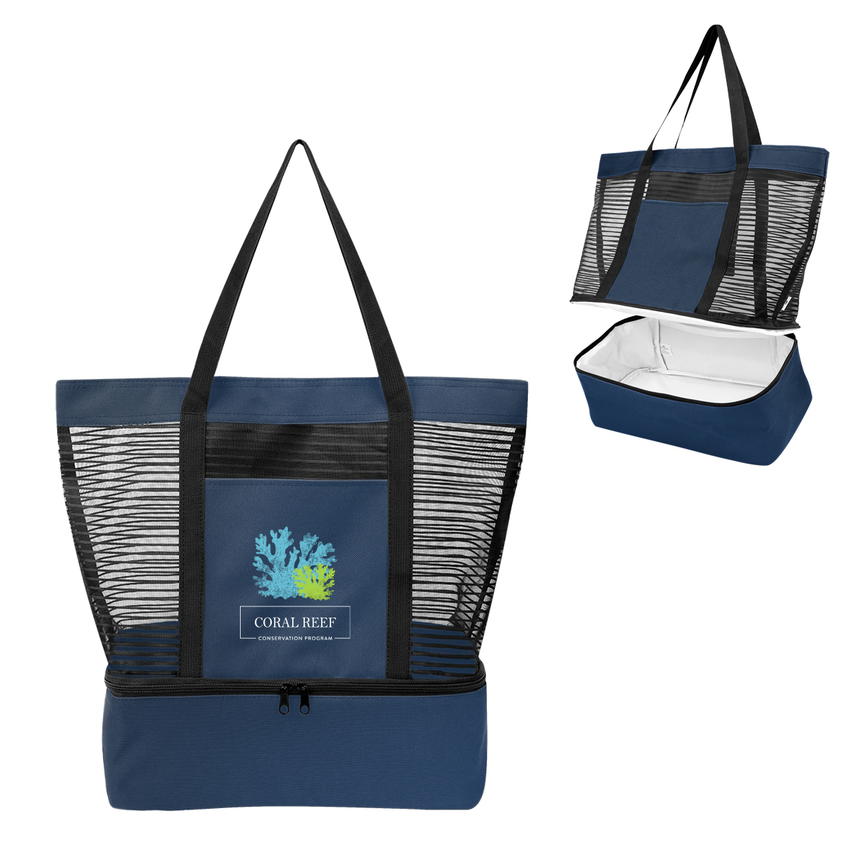 Picture of Marley Rpet Mesh Tote Bag With Cooler
