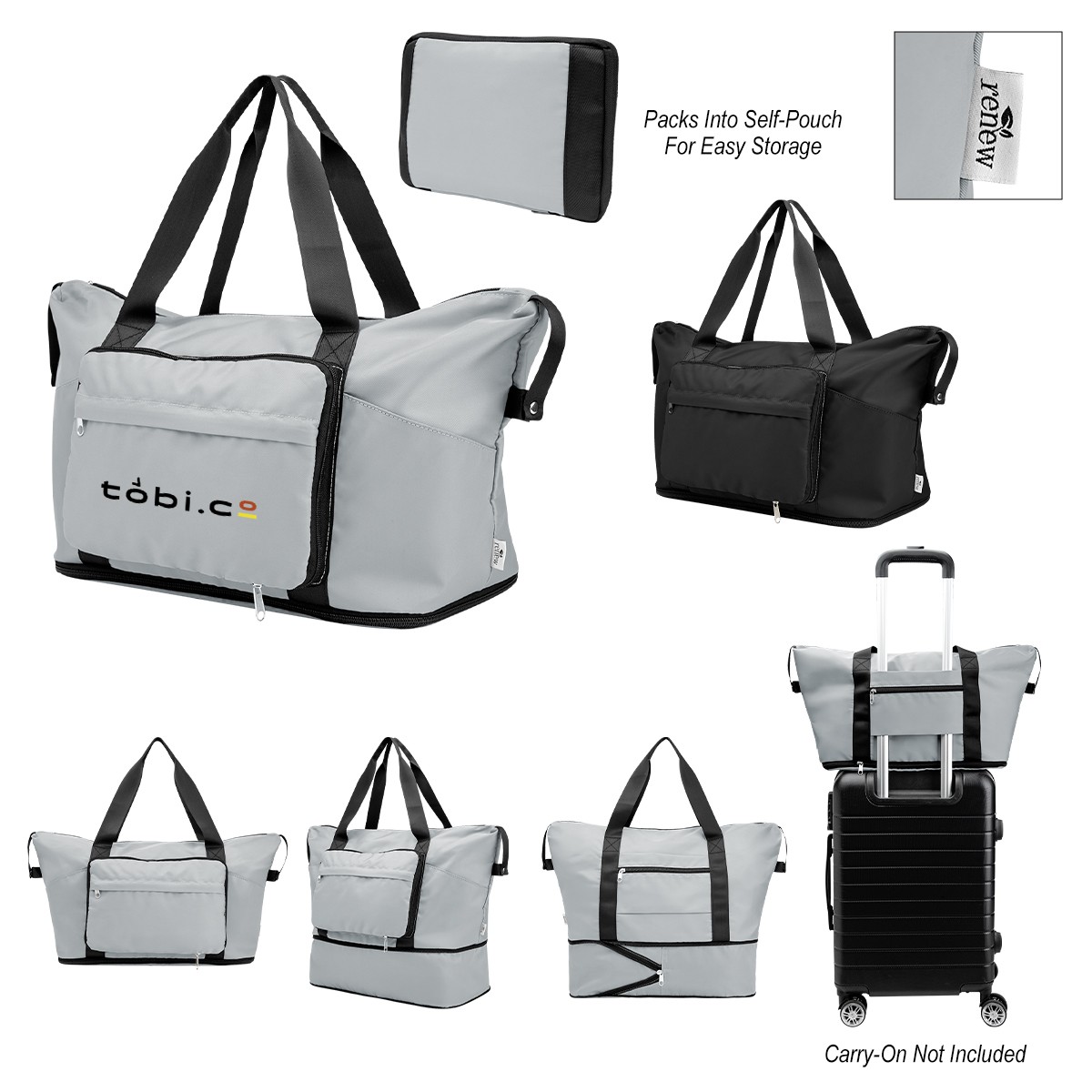 Picture of Anywhere Rpet Expandable Duffel Bag