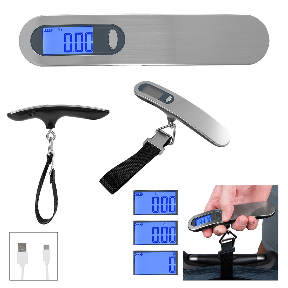 Picture of Rechargeable Luggage Scale With Digital Display