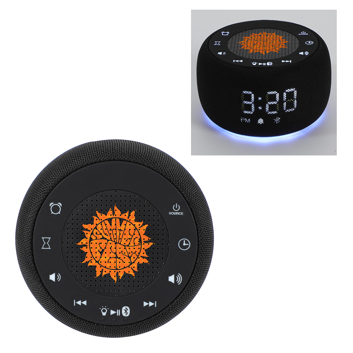 Picture of Meridian Digital Clock with Wireless Speaker & White Noise Sounds