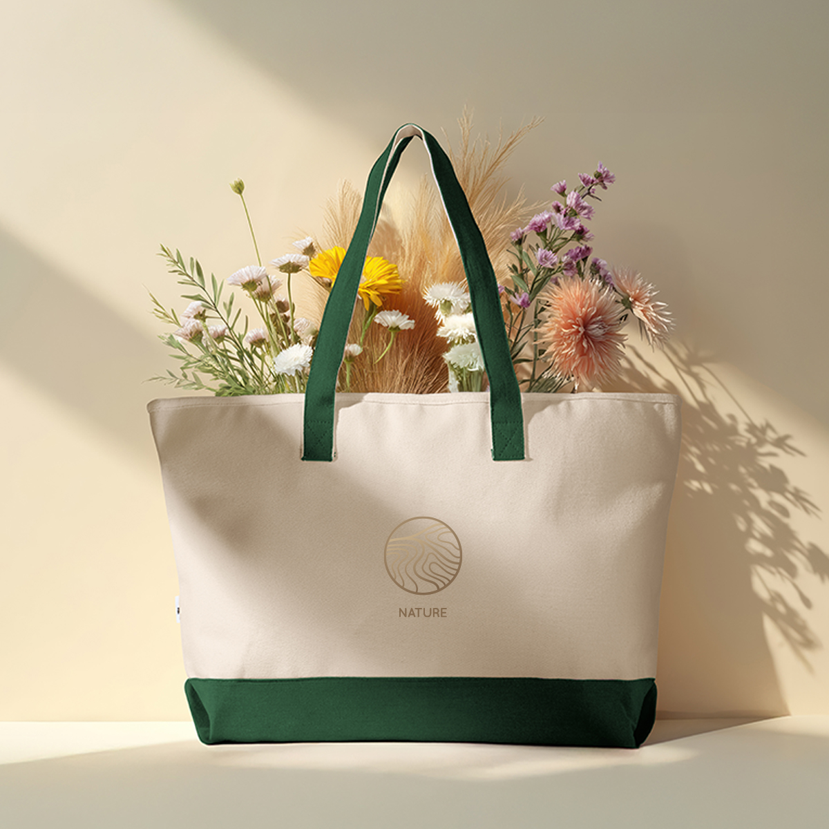 Picture of Large Starboard Recycled Cotton Canvas Tote Bag
