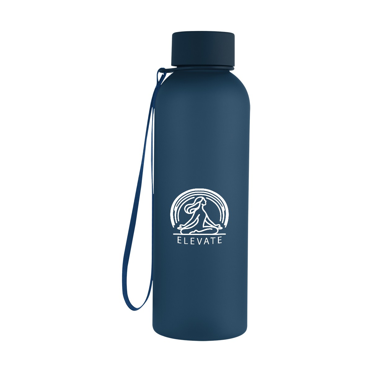Picture of 20 Oz. Morgan Rpet Rubberized Bottle With Carry Strap