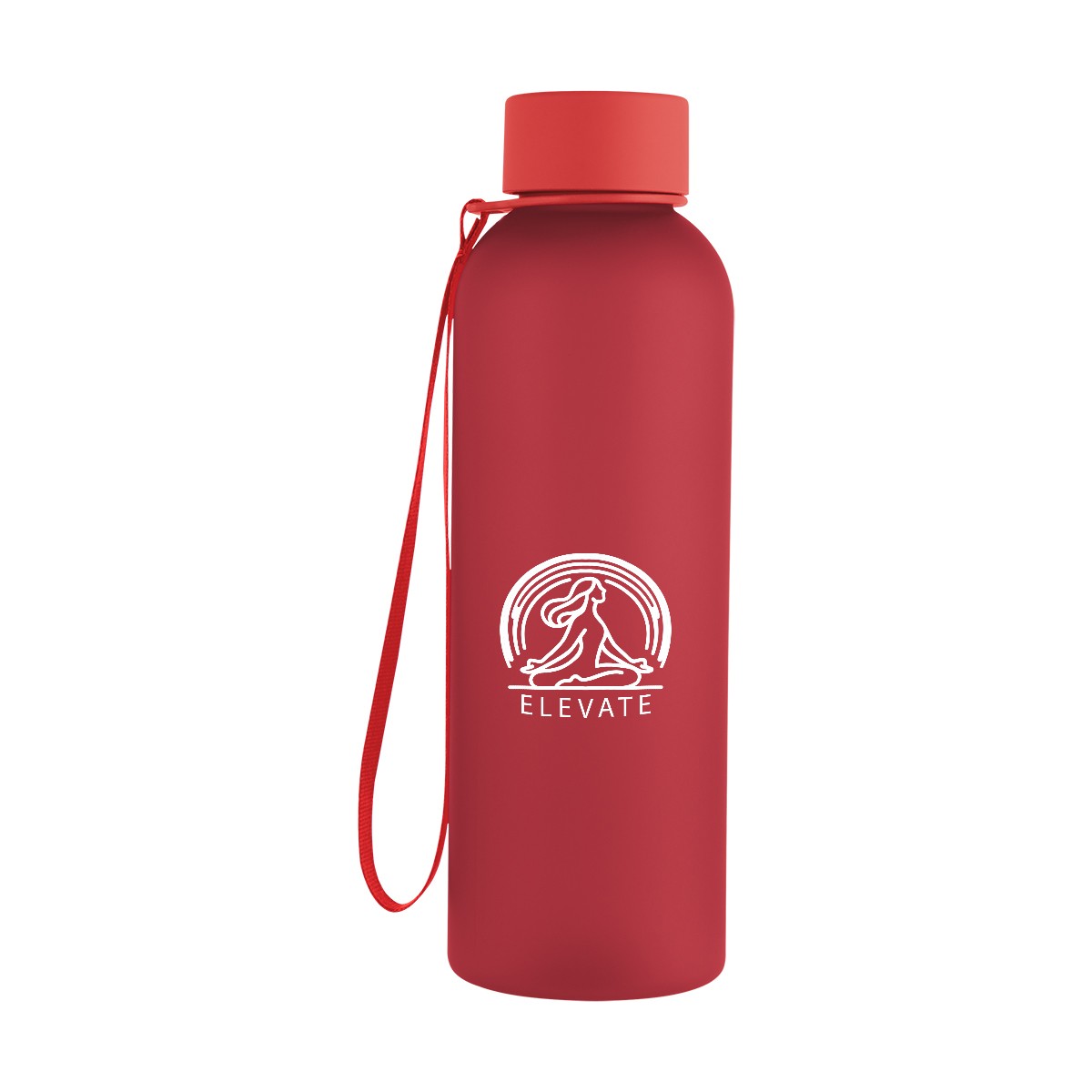Picture of 20 Oz. Morgan Rpet Rubberized Bottle With Carry Strap