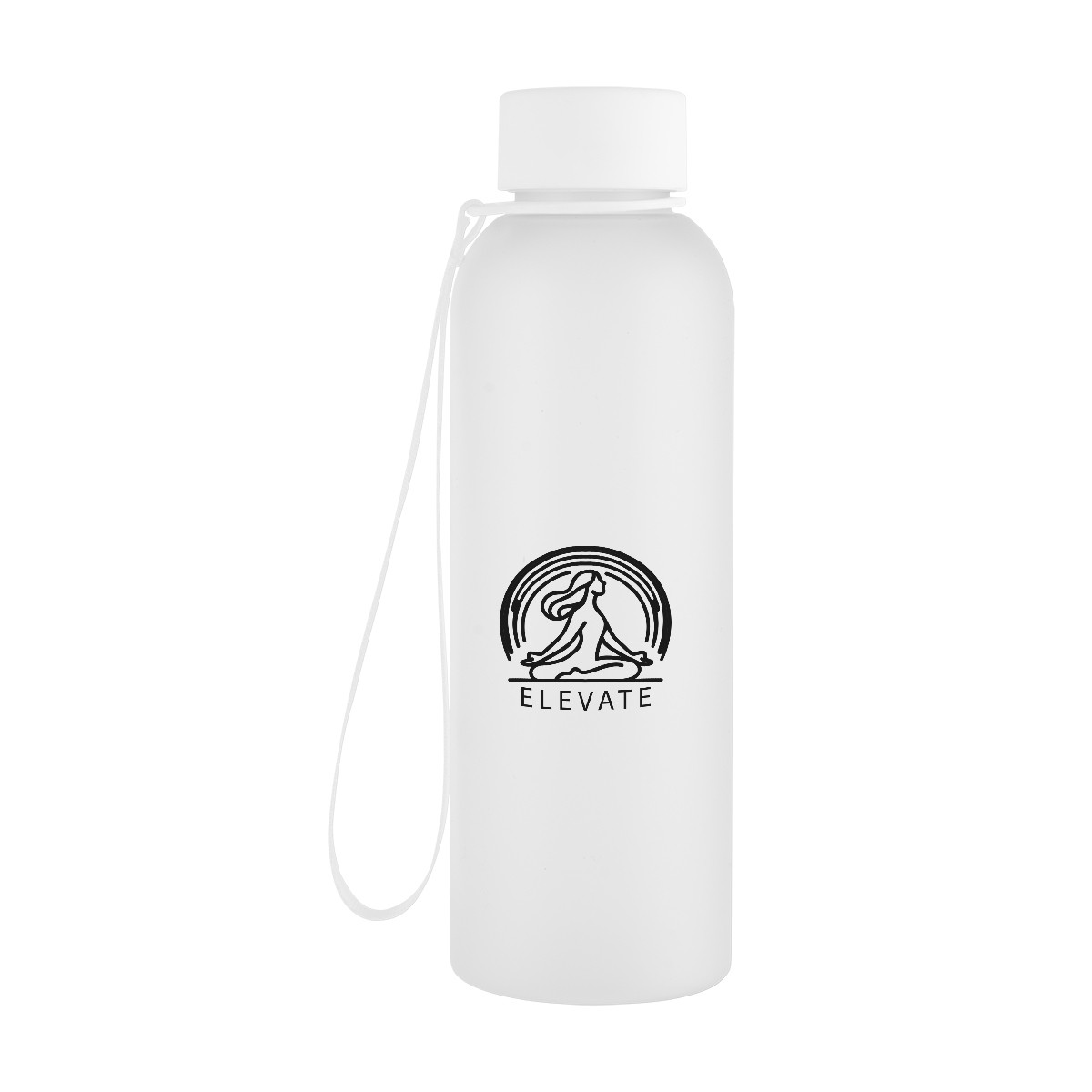 Picture of 20 Oz. Morgan Rpet Rubberized Bottle With Carry Strap