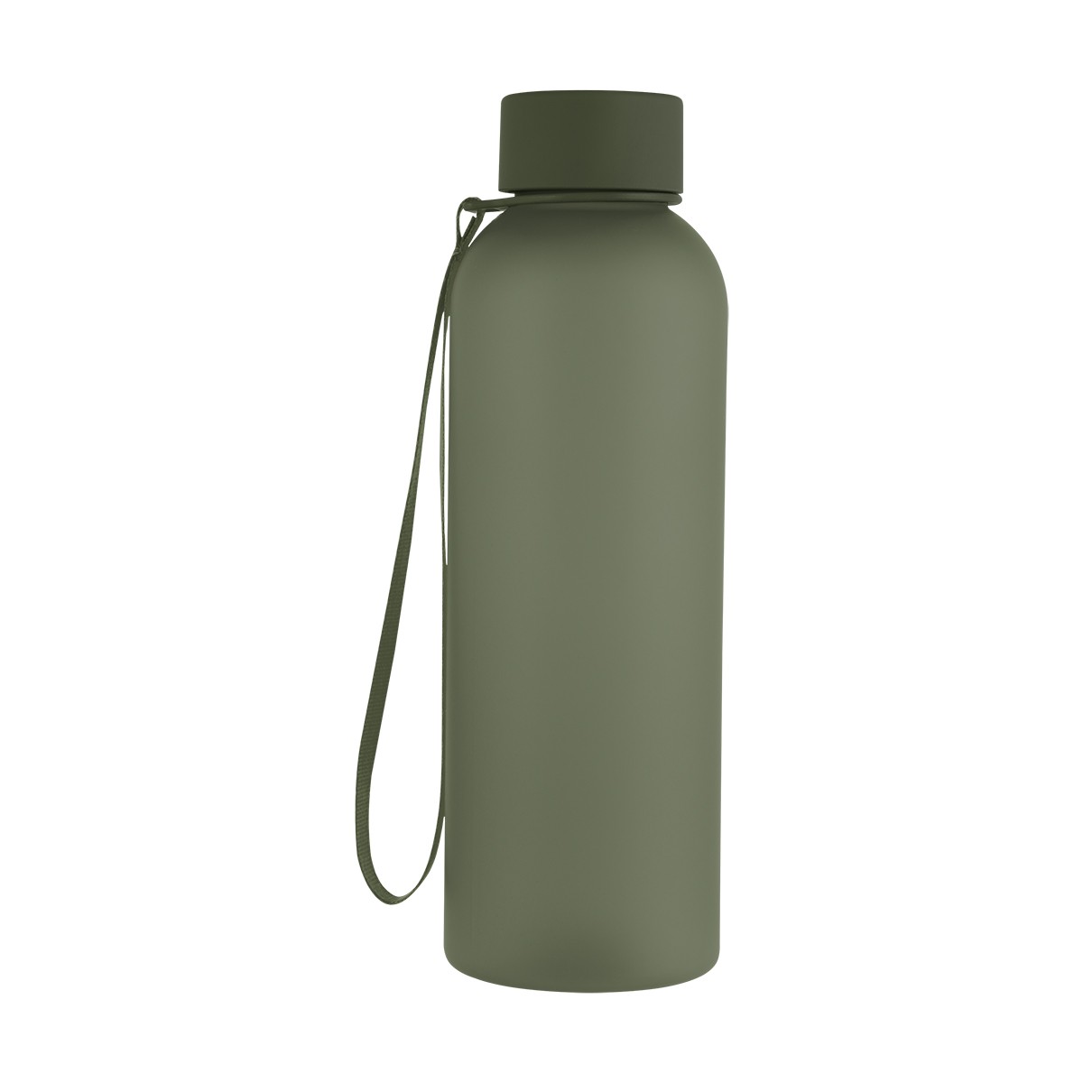 Picture of 20 Oz. Morgan Rpet Rubberized Bottle With Carry Strap