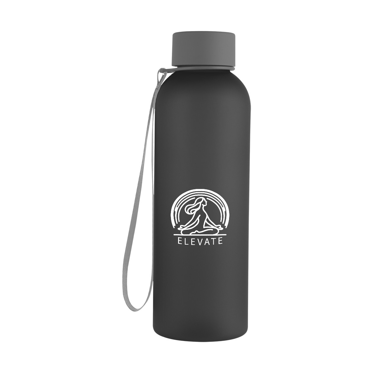 Picture of 20 Oz. Morgan Rpet Rubberized Bottle With Carry Strap
