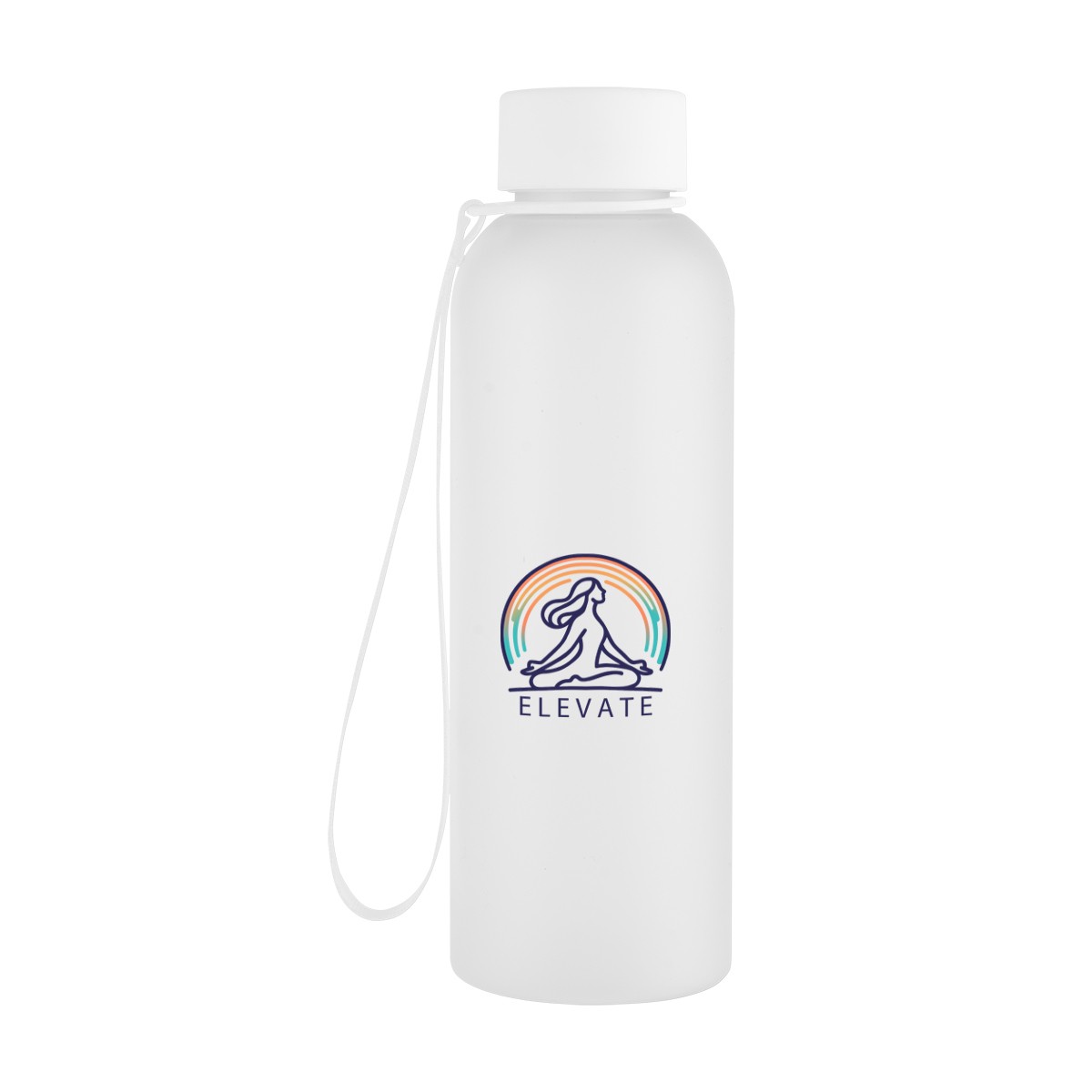 Picture of 20 Oz. Morgan Rpet Rubberized Bottle With Carry Strap