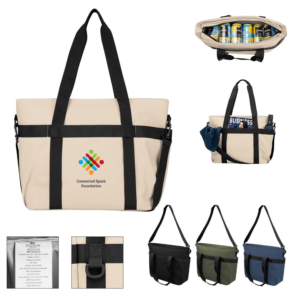 Picture of Hudson Rpet 36 Can Cooler Tote Bag