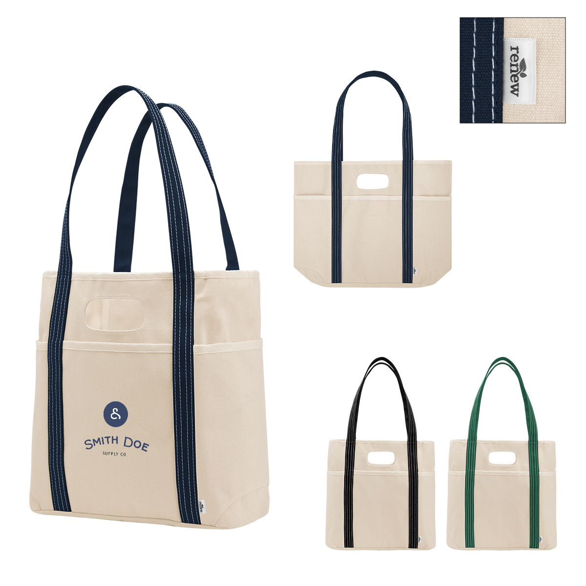 Picture of Farm Stand 14 Oz. Cotton Canvas Dual Handle Tote Bag
