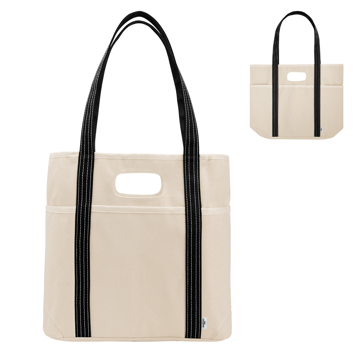 Picture of Farm Stand 14 Oz. Cotton Canvas Dual Handle Tote Bag