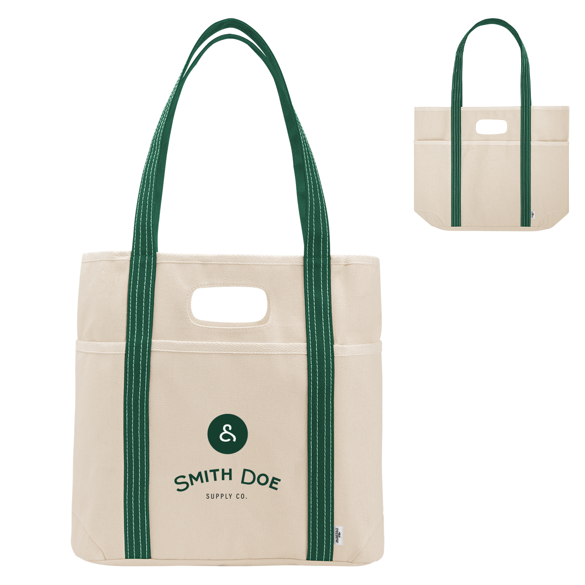 Picture of Farm Stand 14 Oz. Cotton Canvas Dual Handle Tote Bag