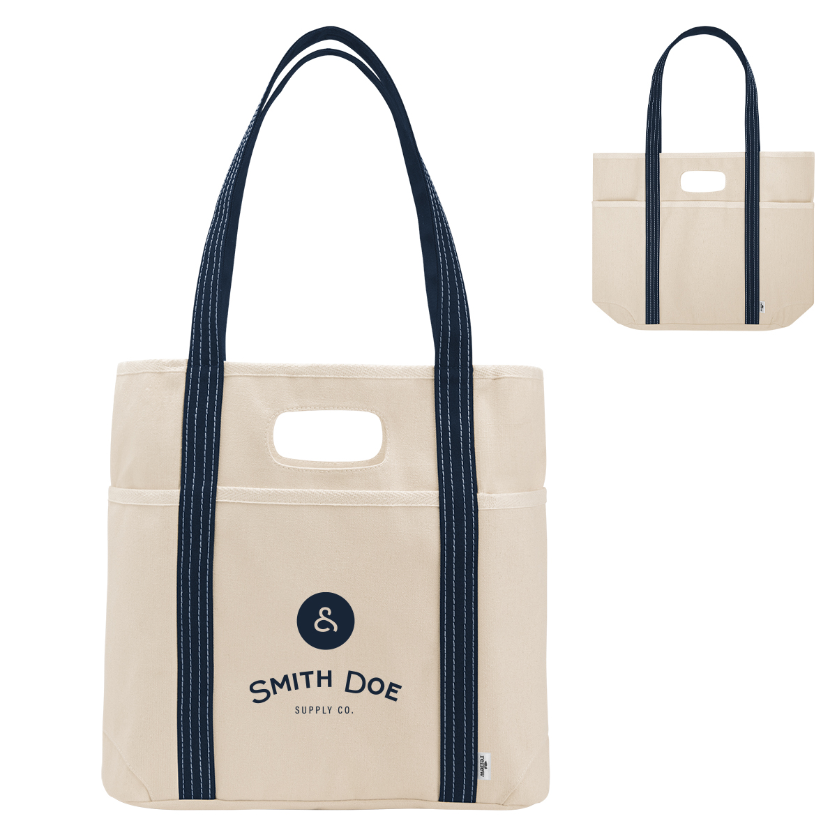 Picture of Farm Stand 14 Oz. Cotton Canvas Dual Handle Tote Bag