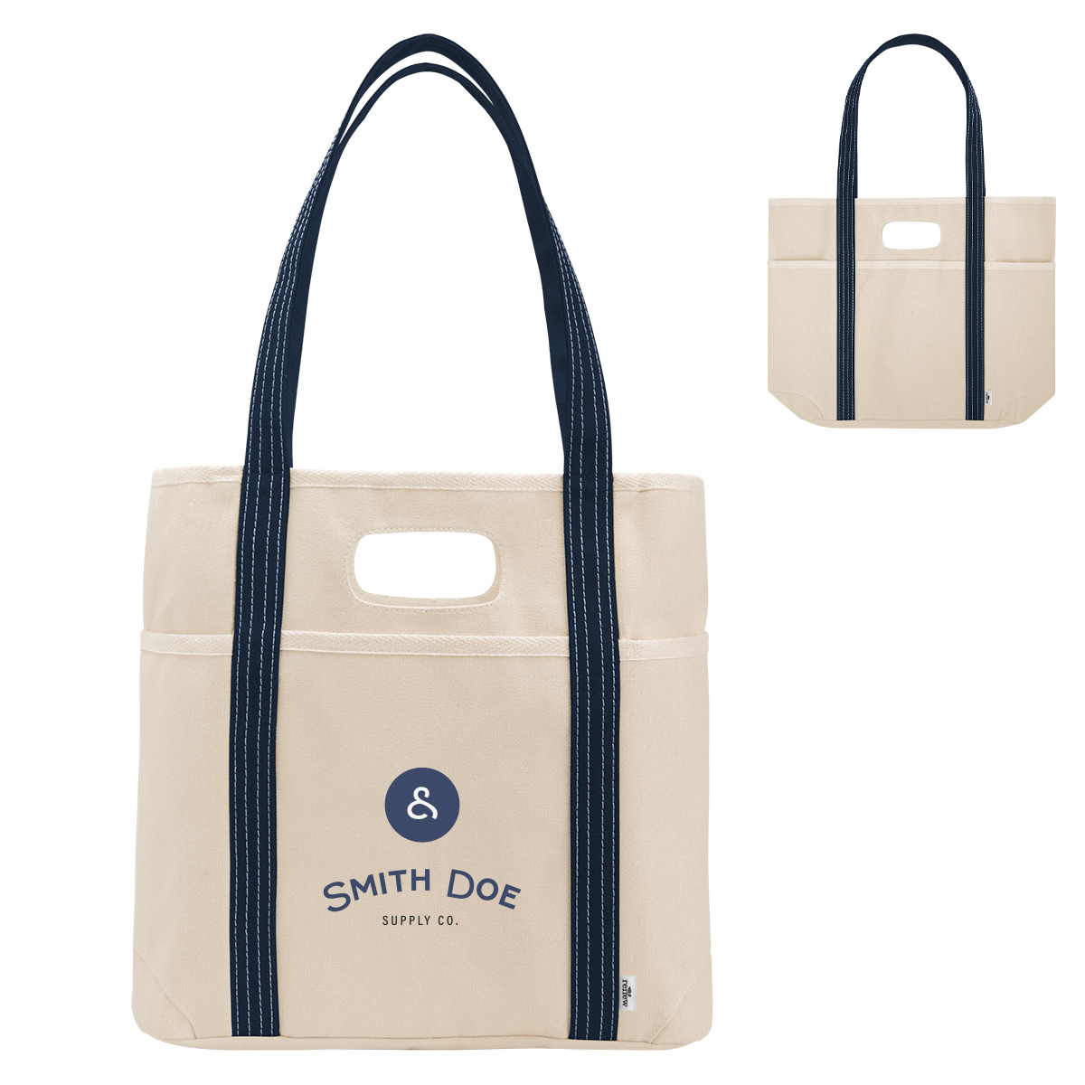 Picture of Farm Stand 14 Oz. Cotton Canvas Dual Handle Tote Bag