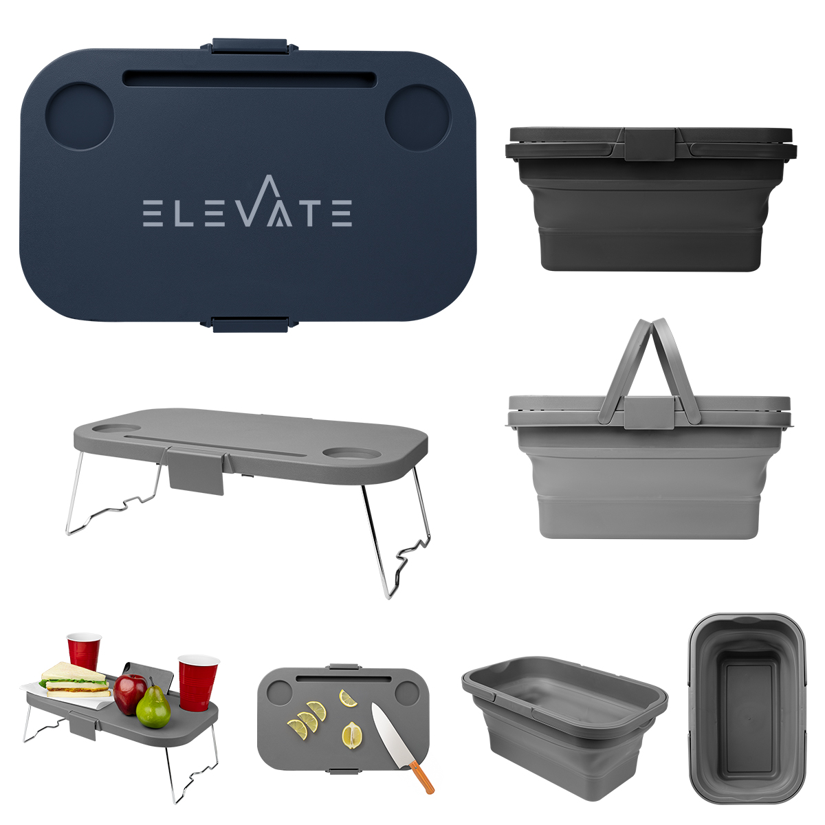 Picture of Collapsible Picnic Basket Cooler