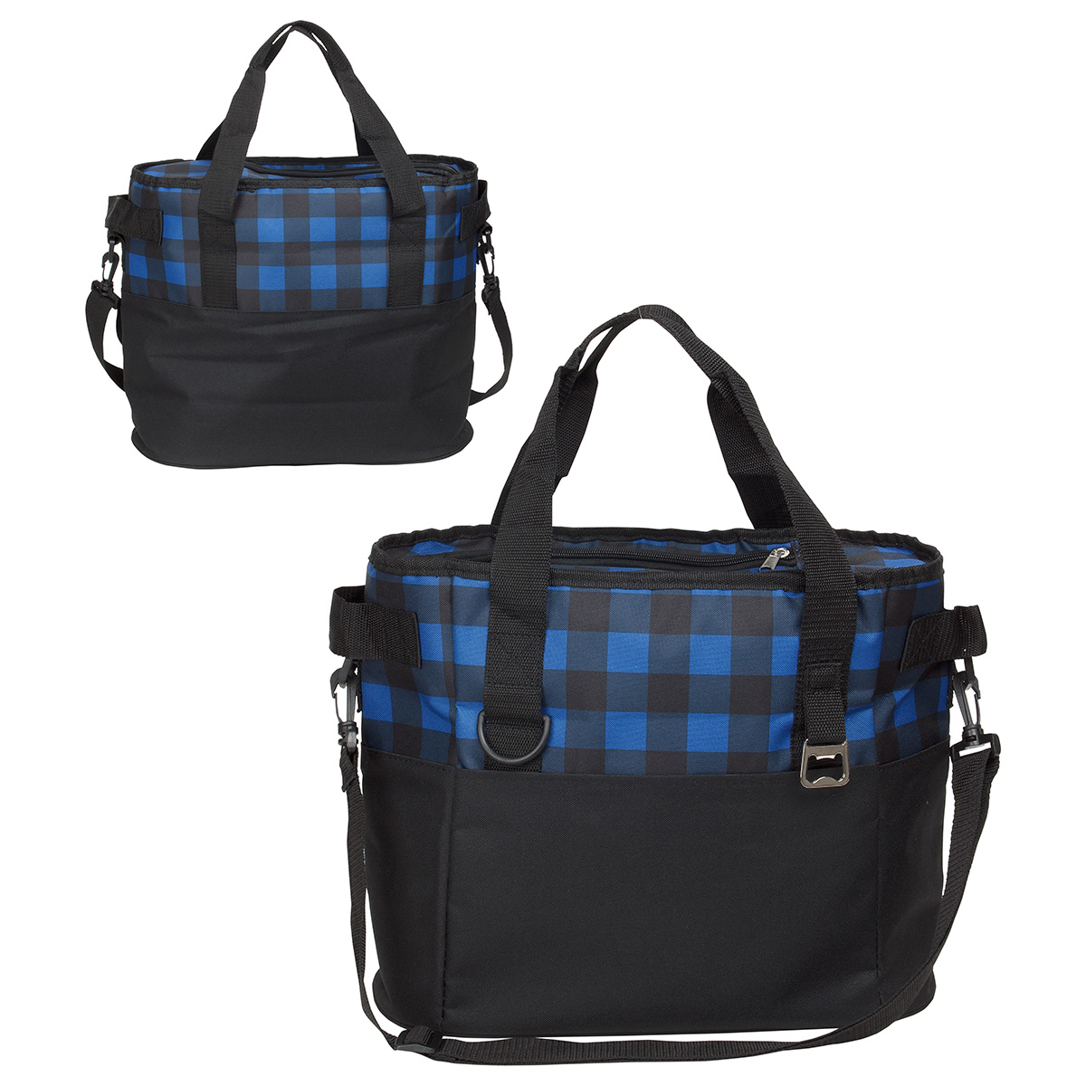 Picture of Plaid Insulated Cooler Bag