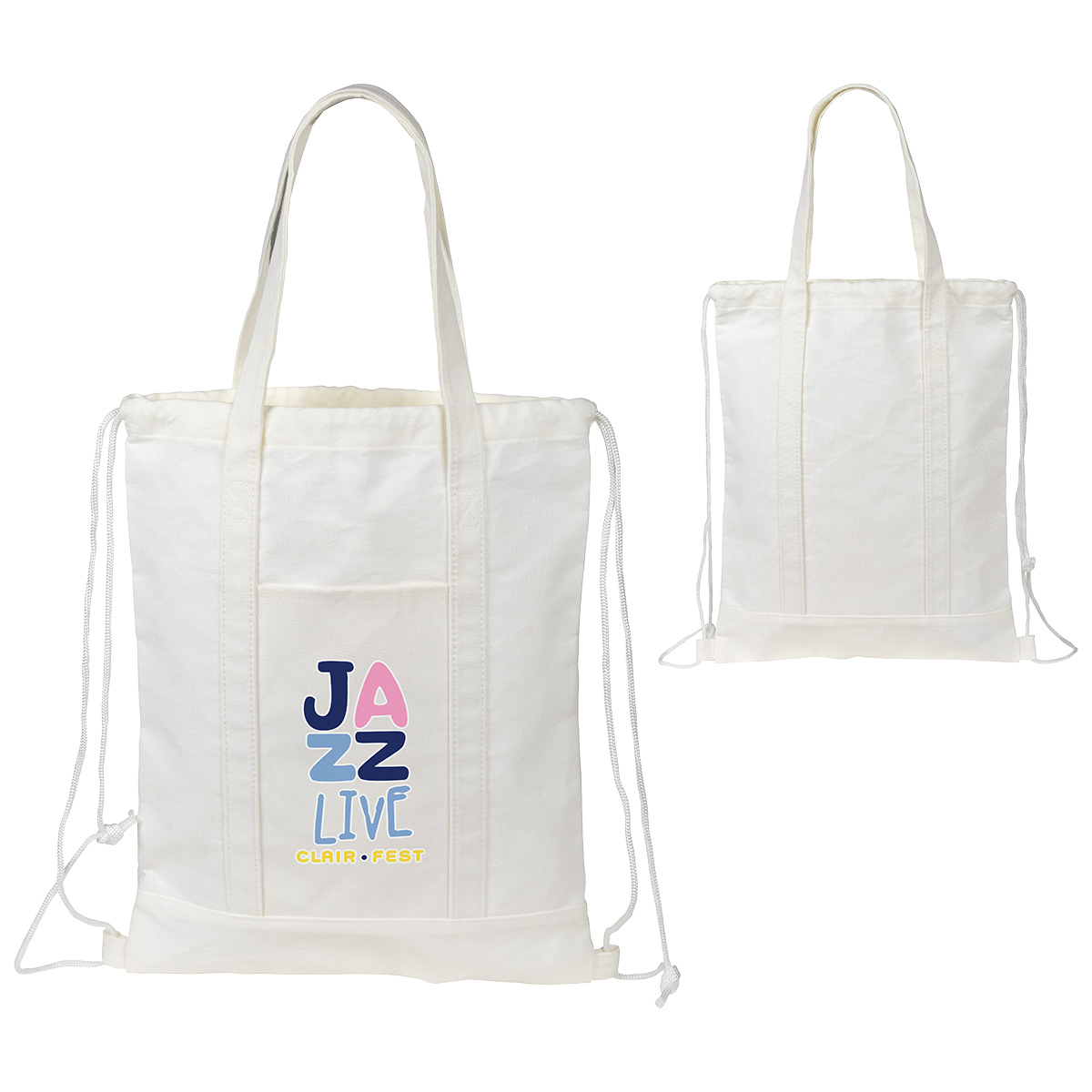 Picture of Sloop RPET Canvas Drawstring Bag
