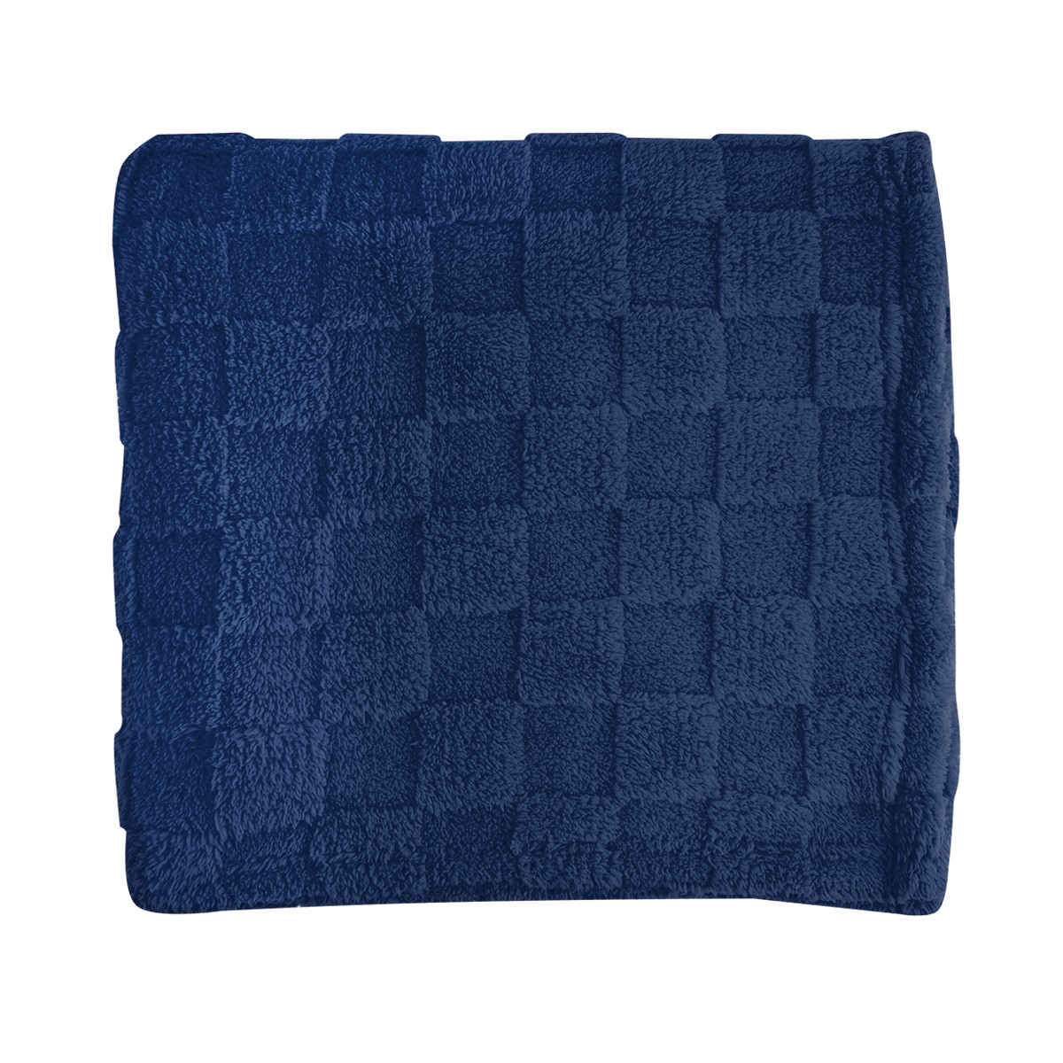 Picture of Rpet Checkered Sherpa Blanket