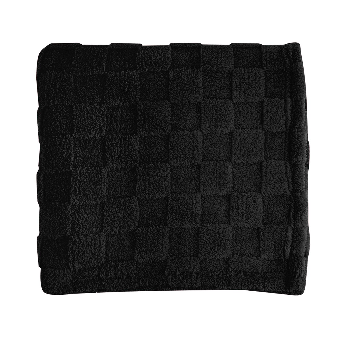 Picture of Rpet Checkered Sherpa Blanket