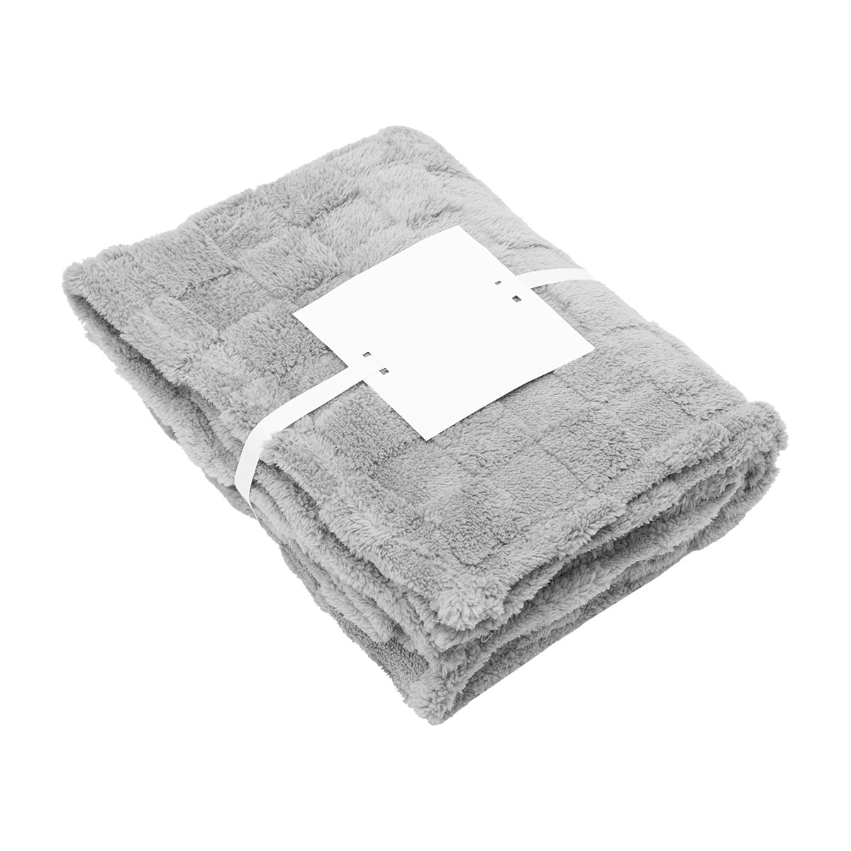Picture of Rpet Checkered Sherpa Blanket