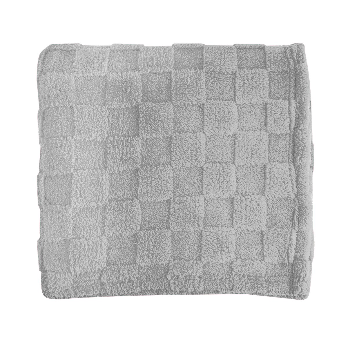 Picture of Rpet Checkered Sherpa Blanket