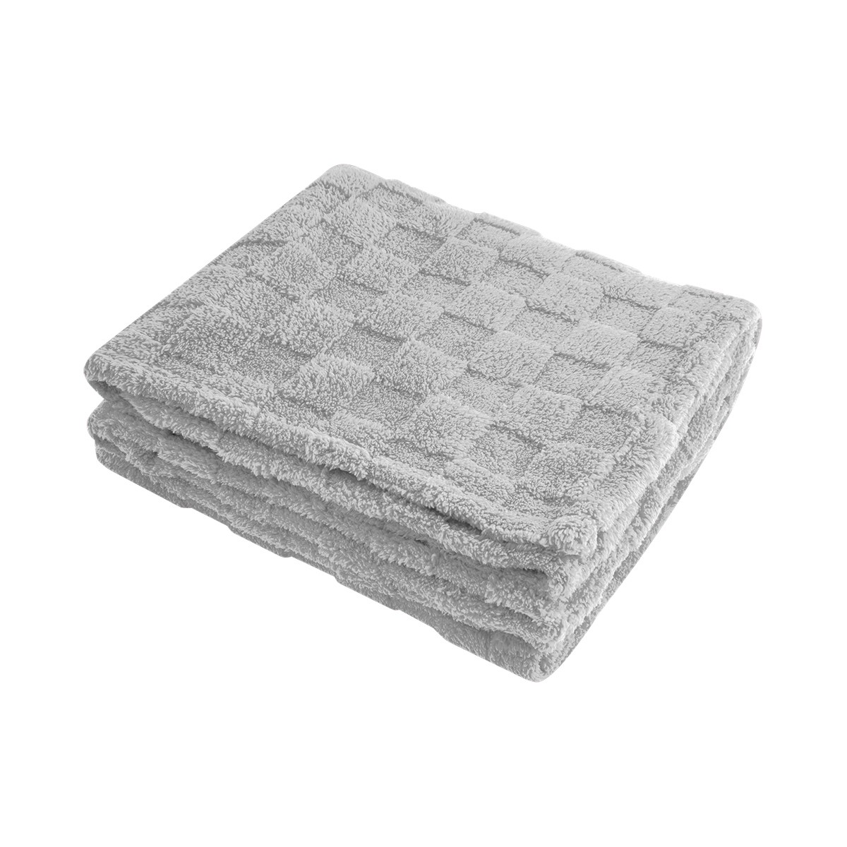 Picture of Rpet Checkered Sherpa Blanket