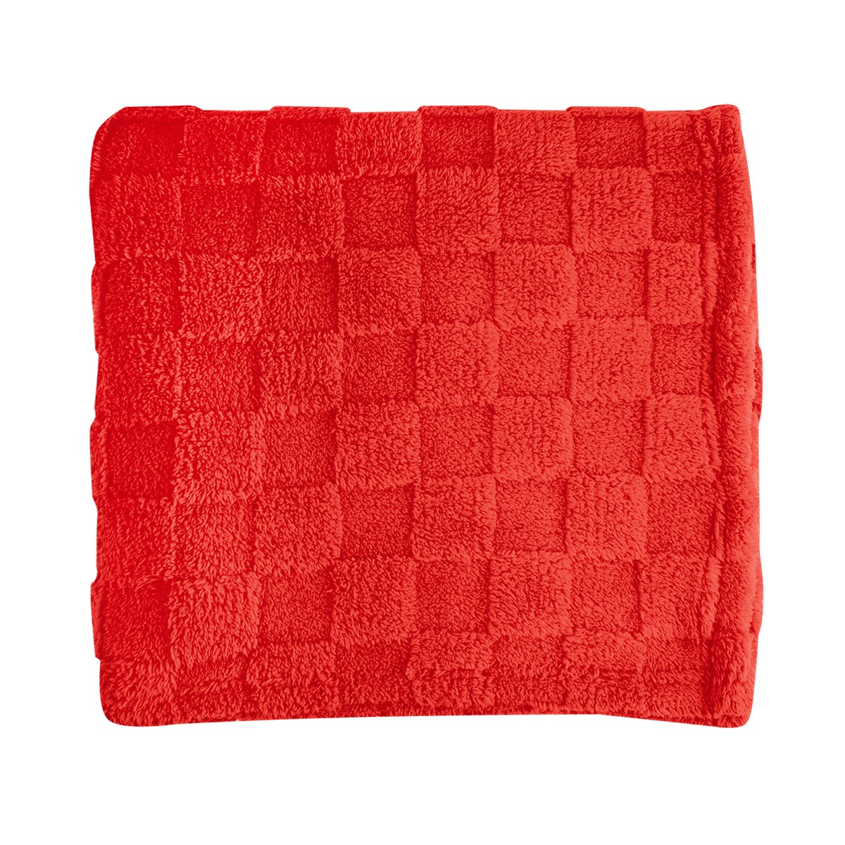 Picture of Rpet Checkered Sherpa Blanket