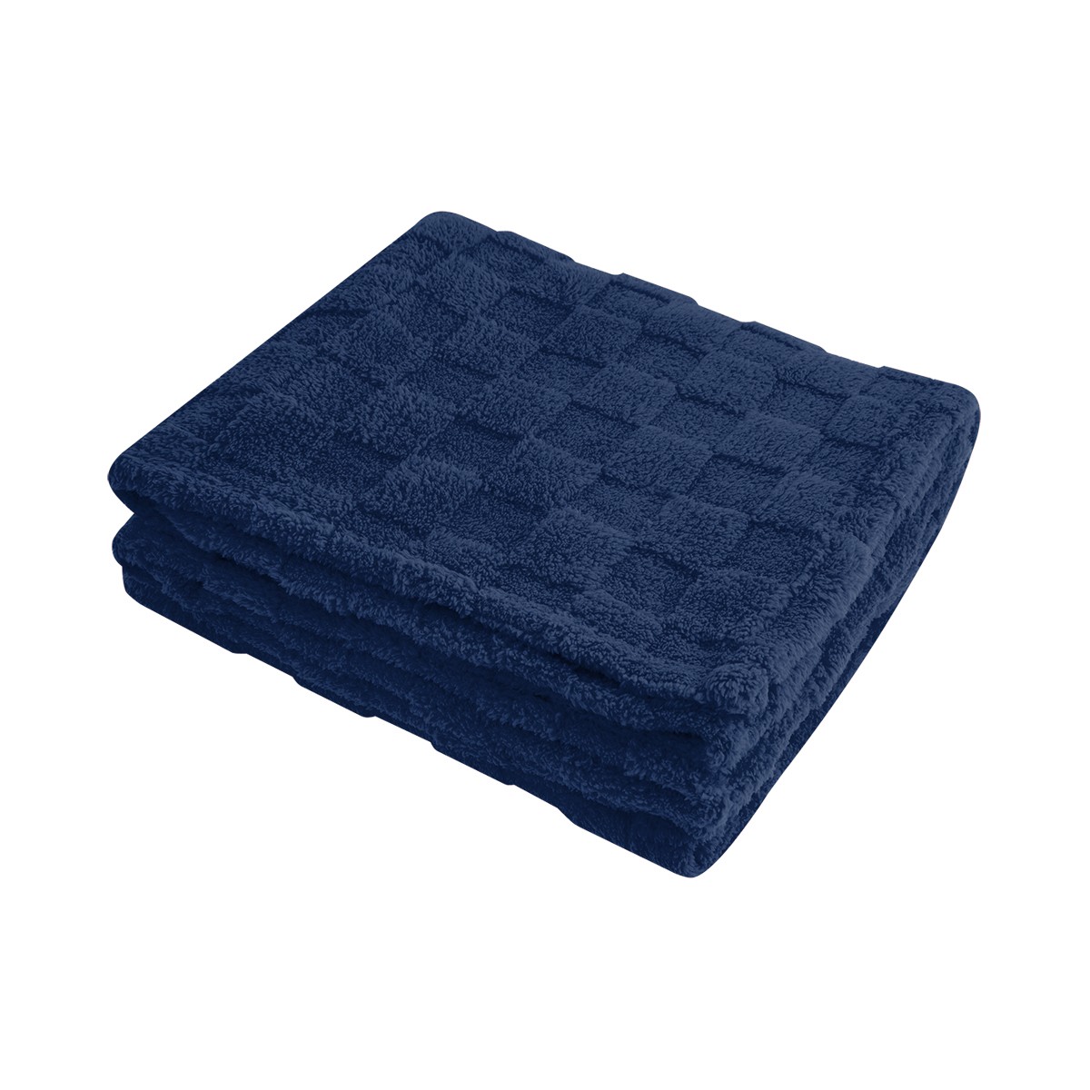 Picture of Rpet Checkered Sherpa Blanket