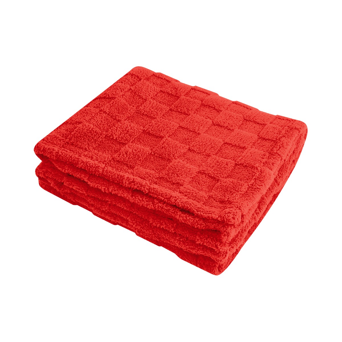 Picture of Rpet Checkered Sherpa Blanket