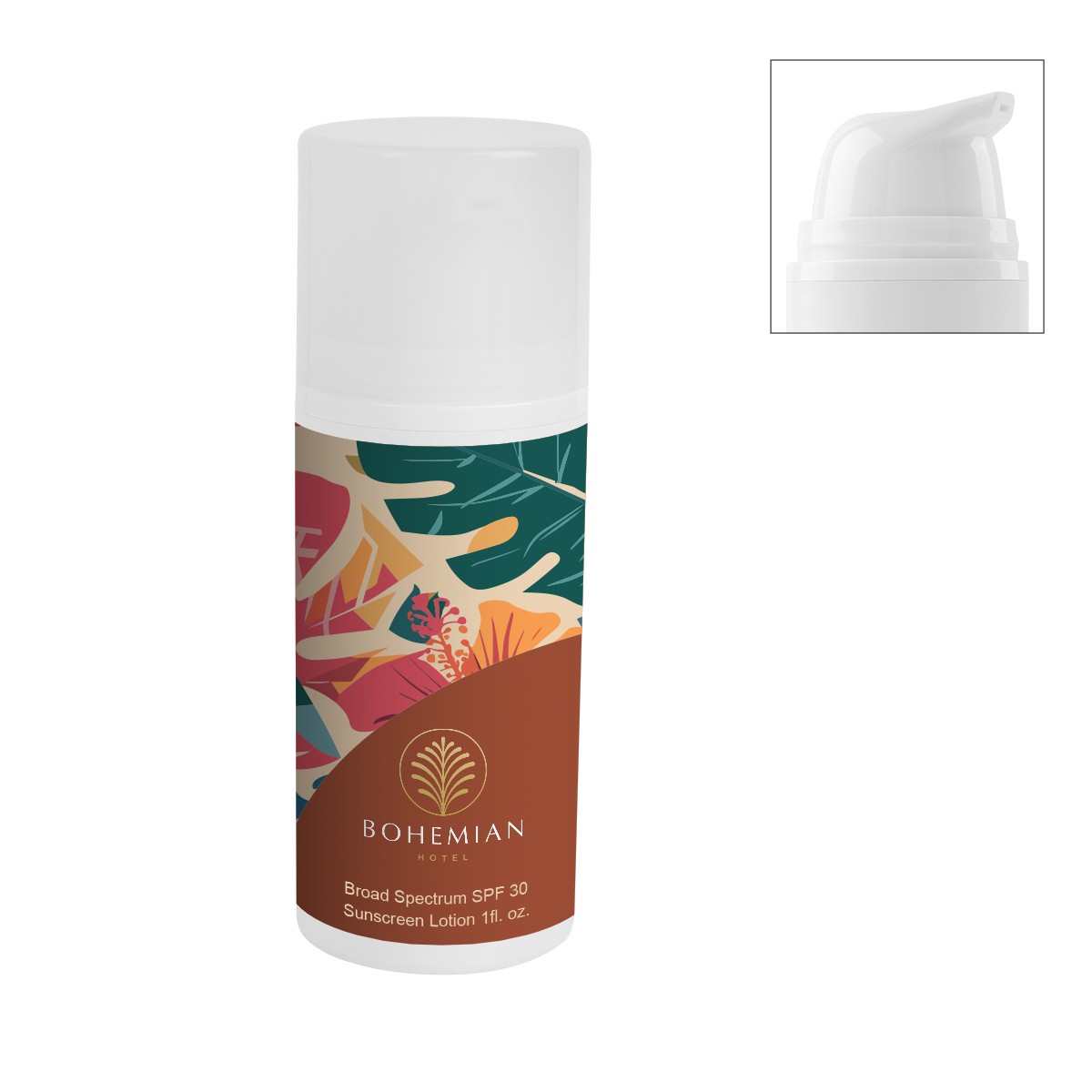 Picture of 1 Oz. Spf 30 Sunscreen Lotion In Recycled Bottle