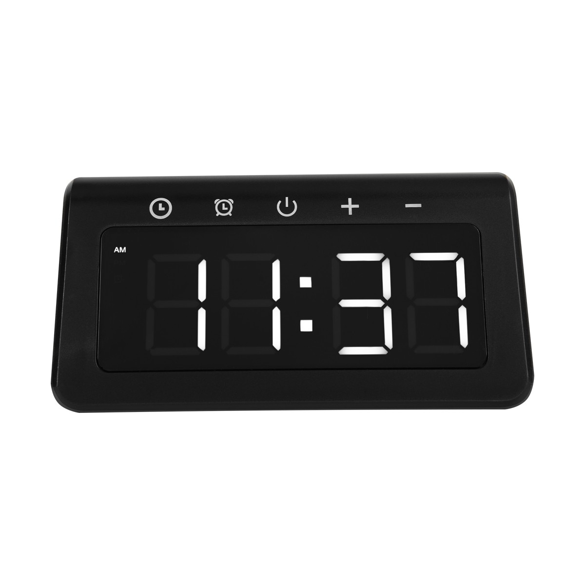 Picture of 15w Light-up Wireless Charger Alarm Clock