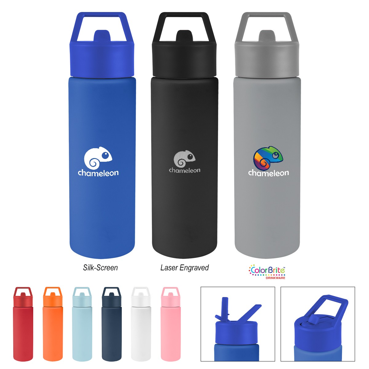 Picture of 24 Oz. Torrey Recycled Stainless Steel Bottle