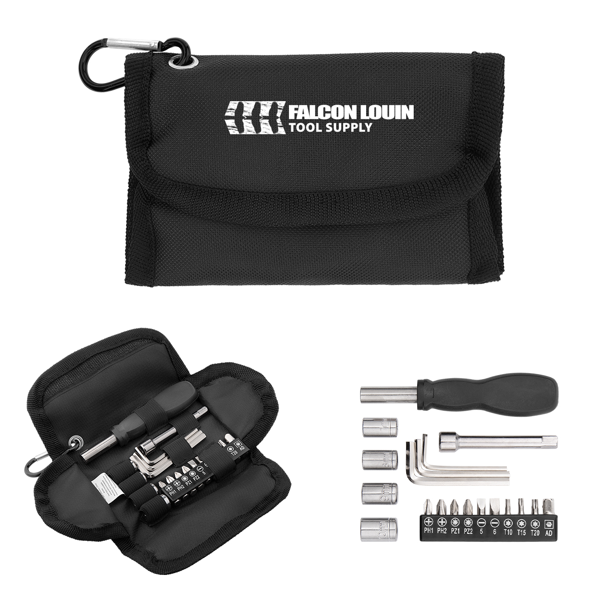 Picture of Verto 19-piece Tool Set With Rpet Case