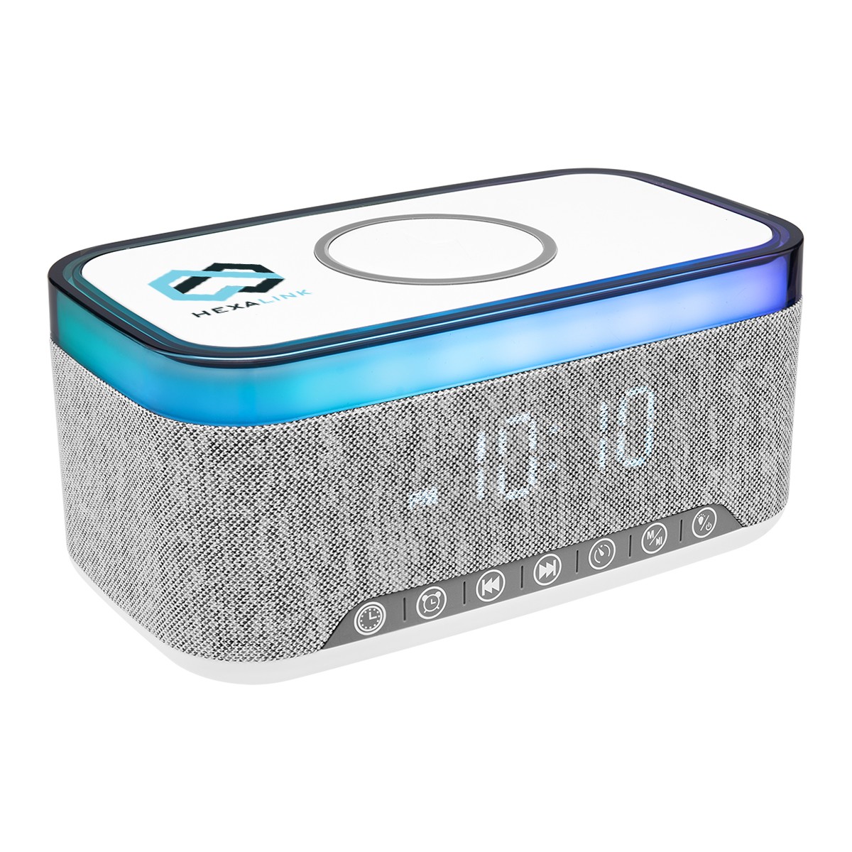 Picture of Rise & Shine Clock With Light-up Speaker & Charger