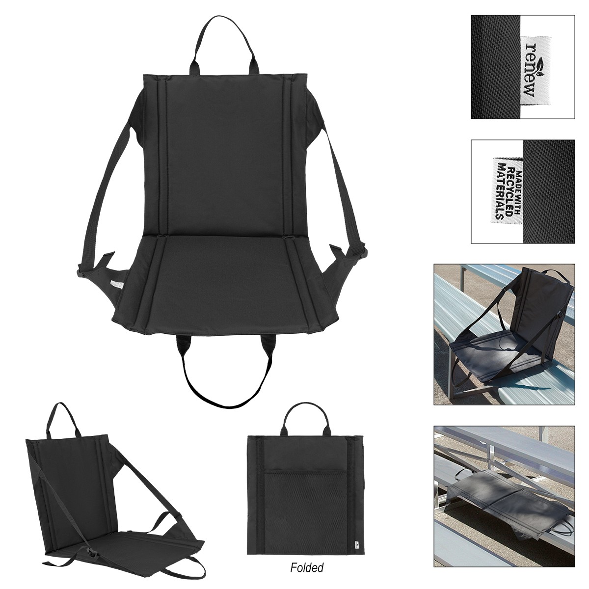 Picture of Foldable Rpet Stadium Chair