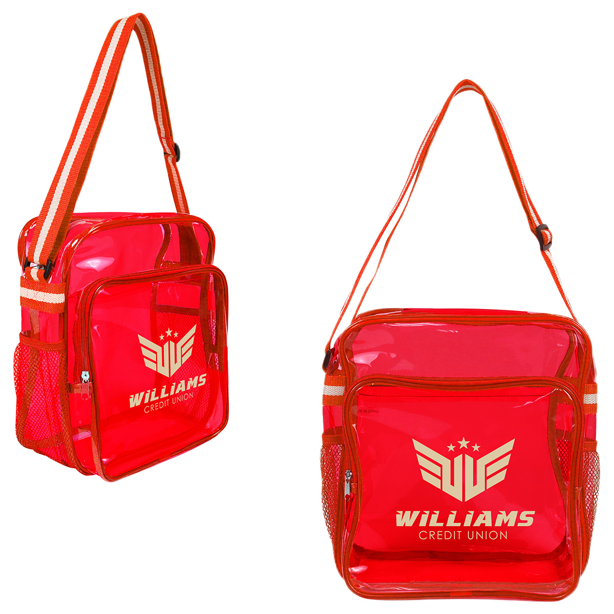 Picture of Diamond Clear TPU Messenger Bag