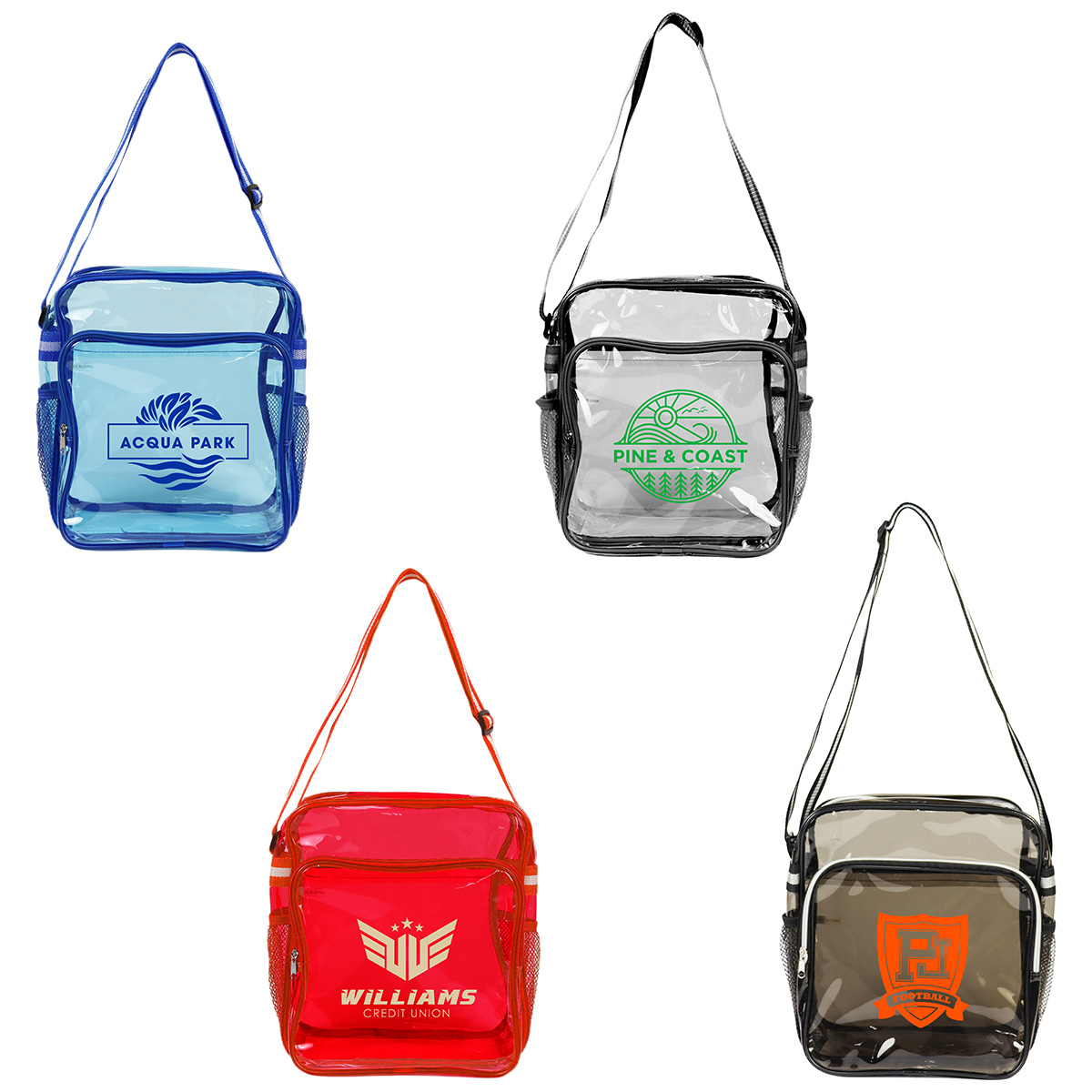 Picture of Diamond Clear TPU Messenger Bag