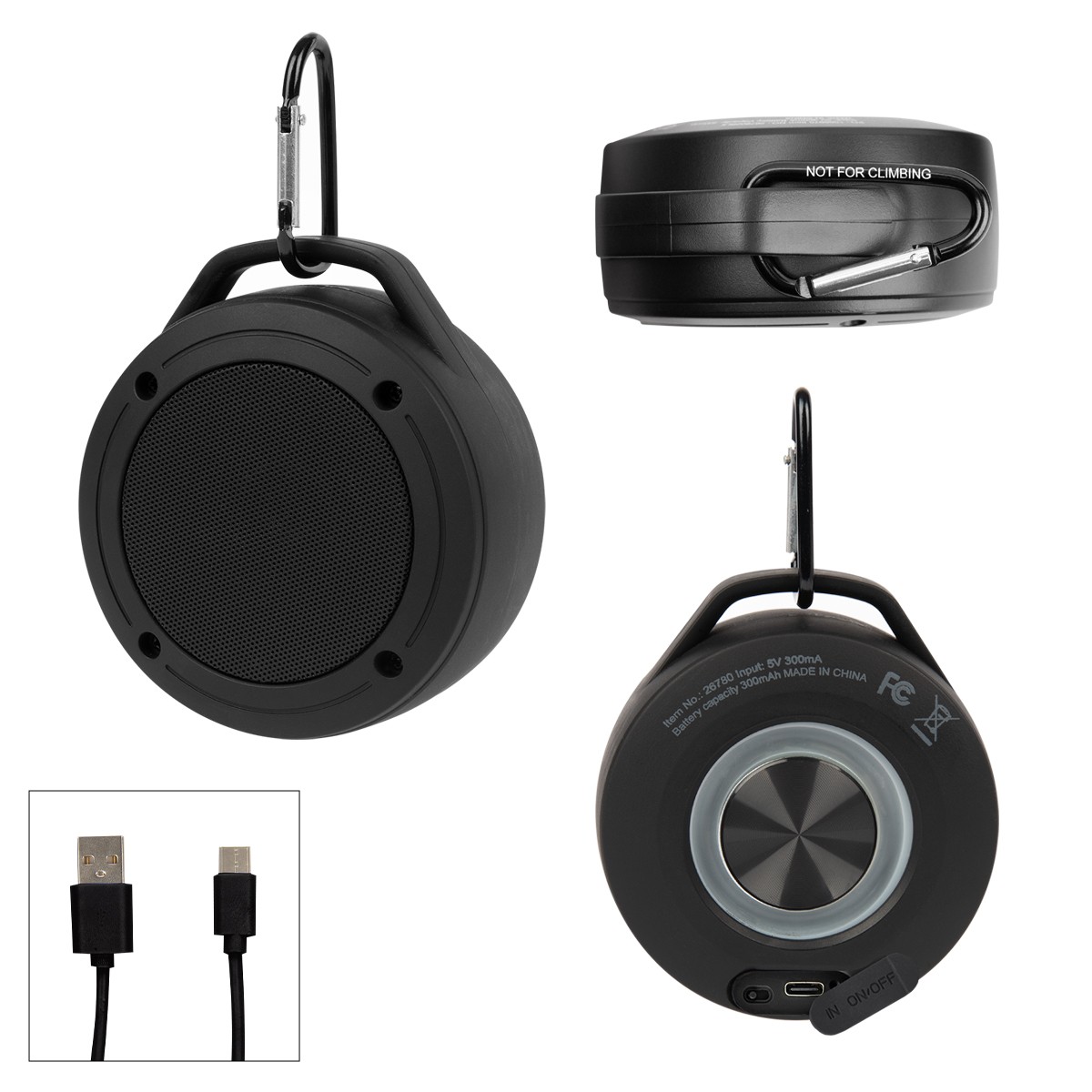 Picture of Water Resistant Speaker Carabiner 2.0