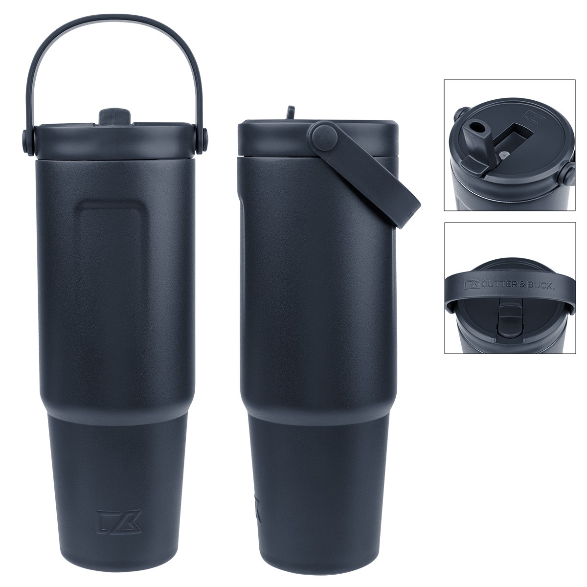 Picture of 32 Oz. Cutter & Buck® Recycled Stainless Steel Tumbler