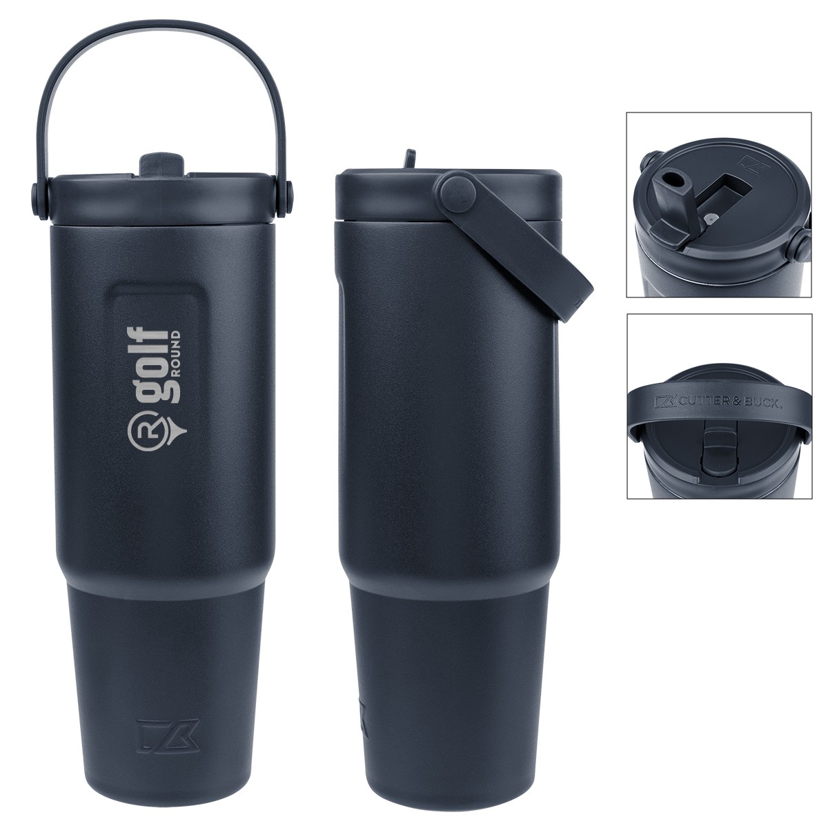Picture of 32 Oz. Cutter & Buck® Recycled Stainless Steel Tumbler