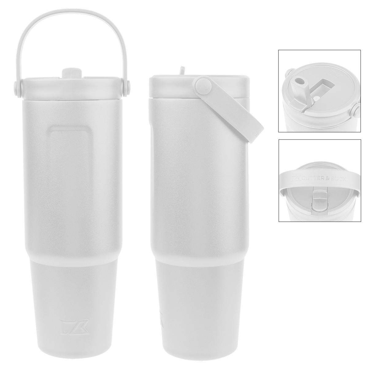 Picture of 32 Oz. Cutter & Buck® Recycled Stainless Steel Tumbler
