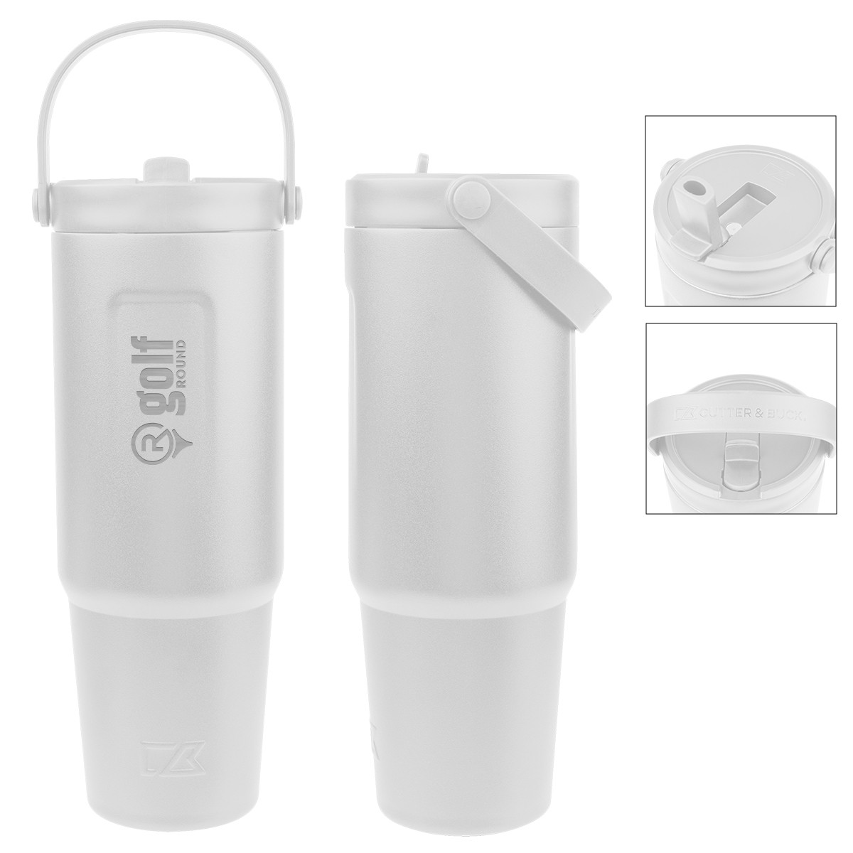 Picture of 32 Oz. Cutter & Buck® Recycled Stainless Steel Tumbler