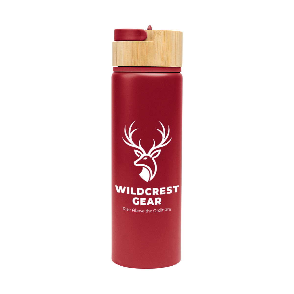 Picture of 27 Oz. Ellis Recycled Aluminum Bottle With Bamboo Lid