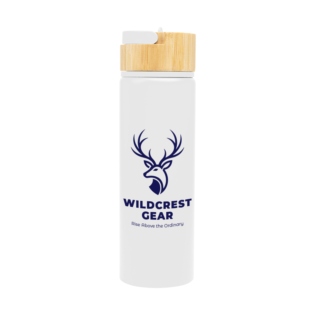 Picture of 27 Oz. Ellis Recycled Aluminum Bottle With Bamboo Lid