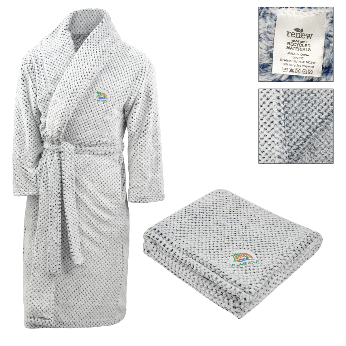Picture of Dream Weaver Rpet Blanket & Robe Gift Set