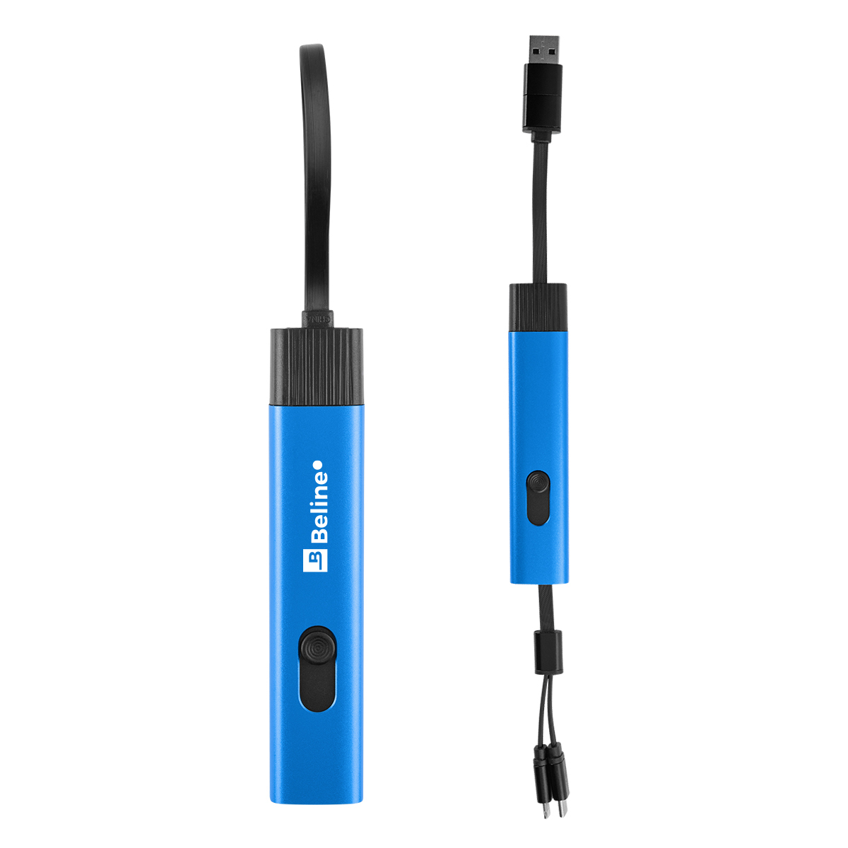 Picture of Recycled Aluminum Retractable Travel Charging Cable