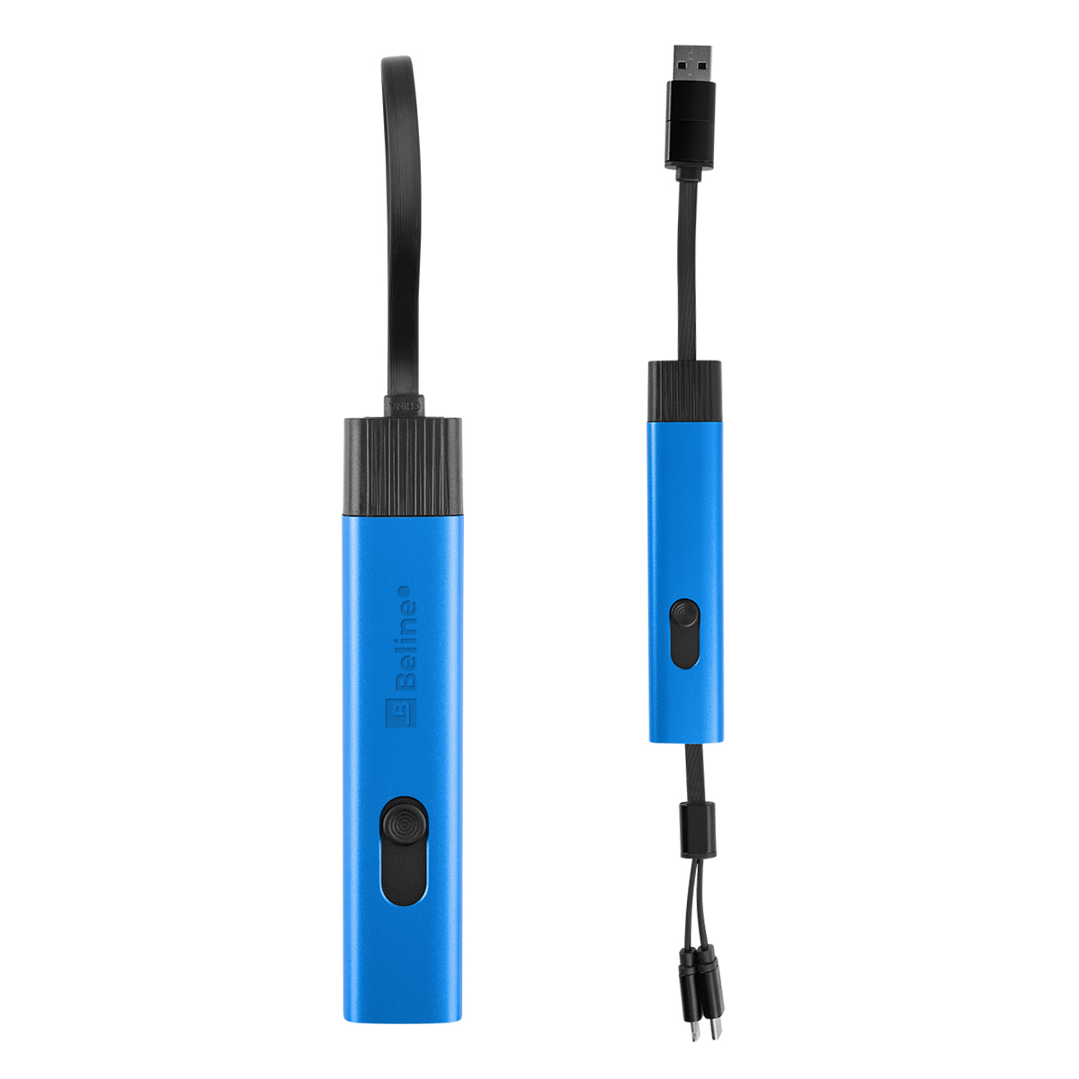 Picture of Recycled Aluminum Retractable Travel Charging Cable
