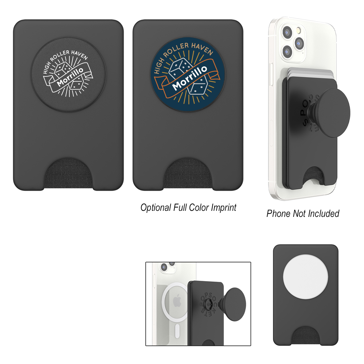 Picture of Popsockets™ Popwallet+ For Magnetic Wireless Charging