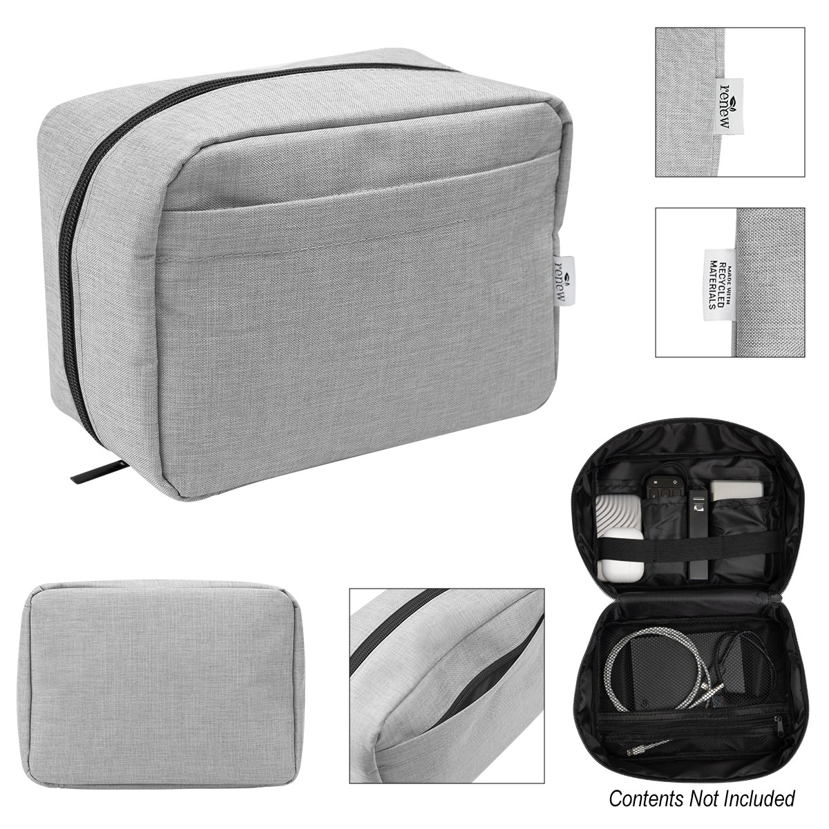 Picture of Habitat Rpet Heathered Tech Pouch